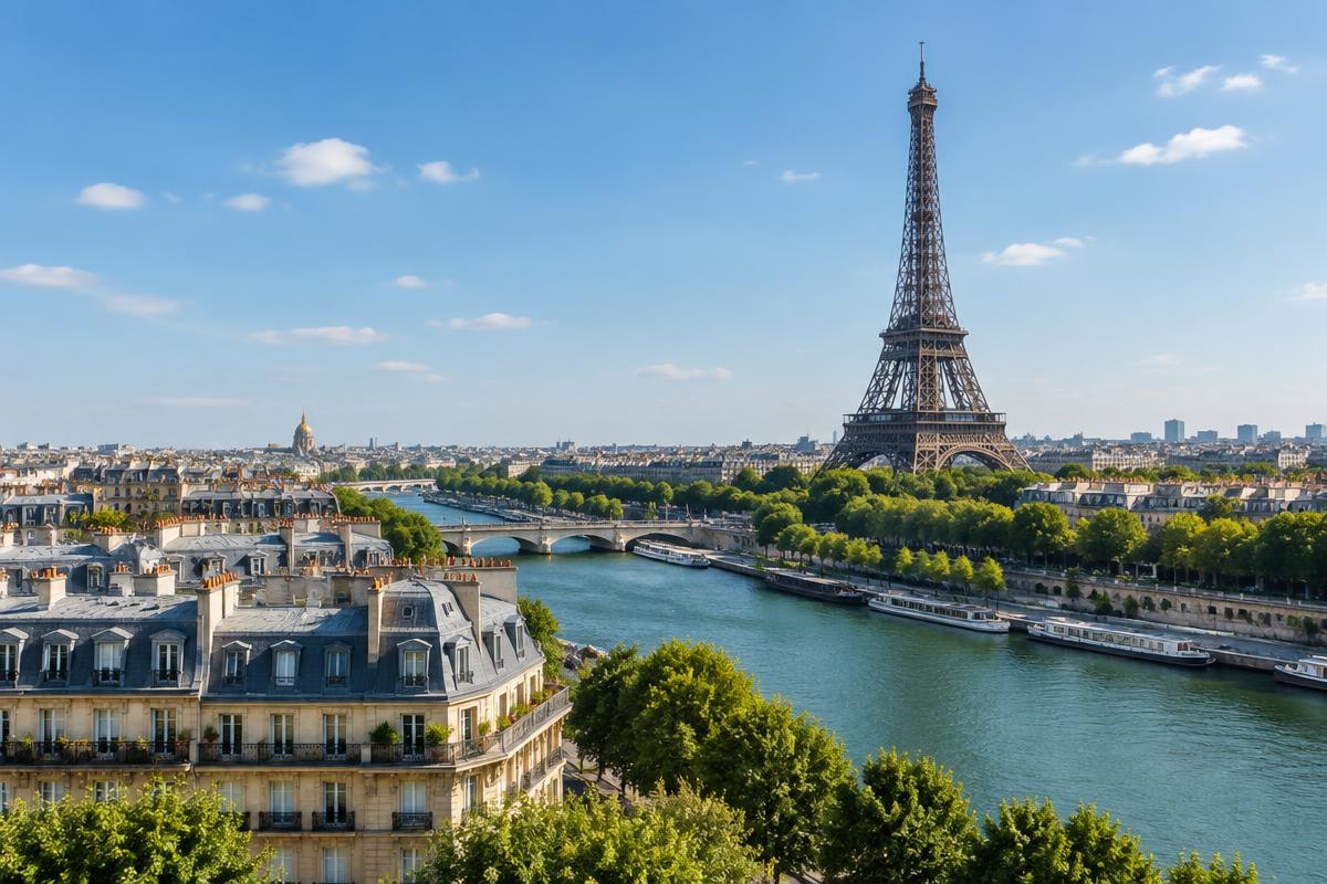 Illustrative view of Paris, France